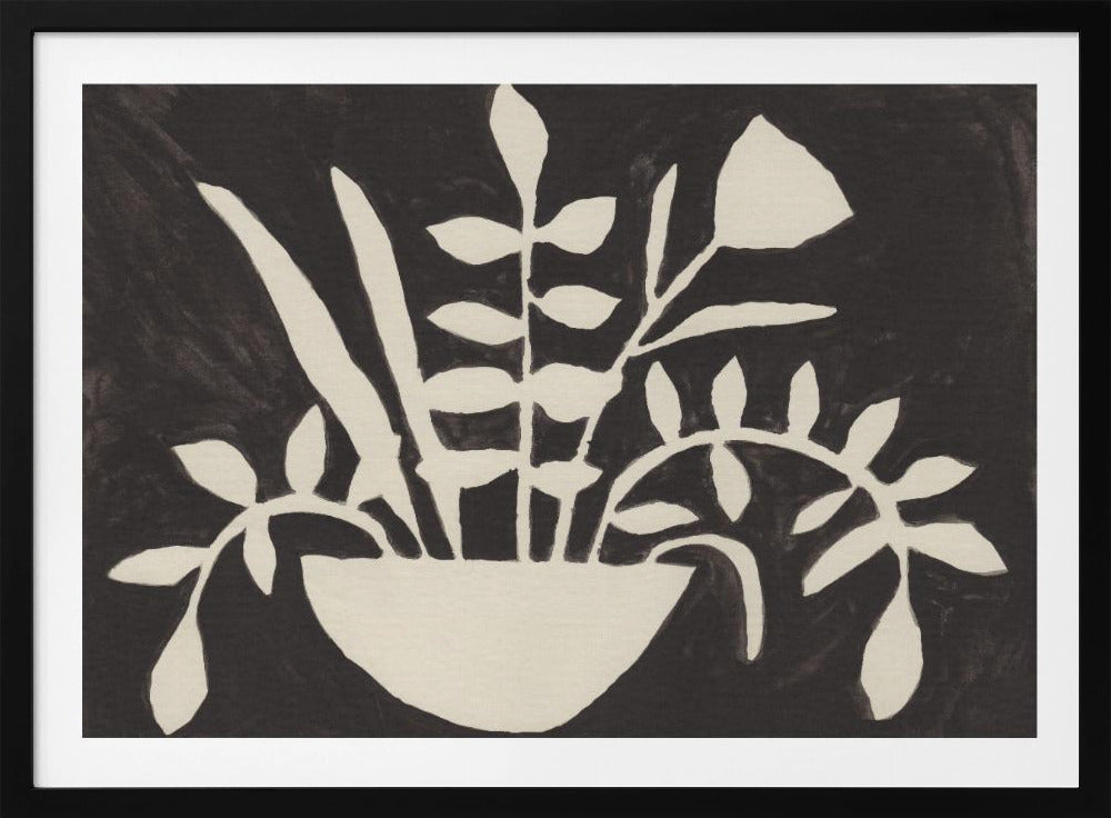 Blattsilhouetten | Poster