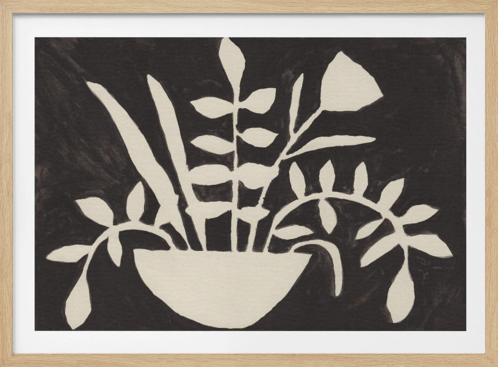 Blattsilhouetten | Poster