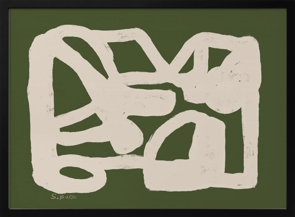 ABSTRAKT Grün | Poster