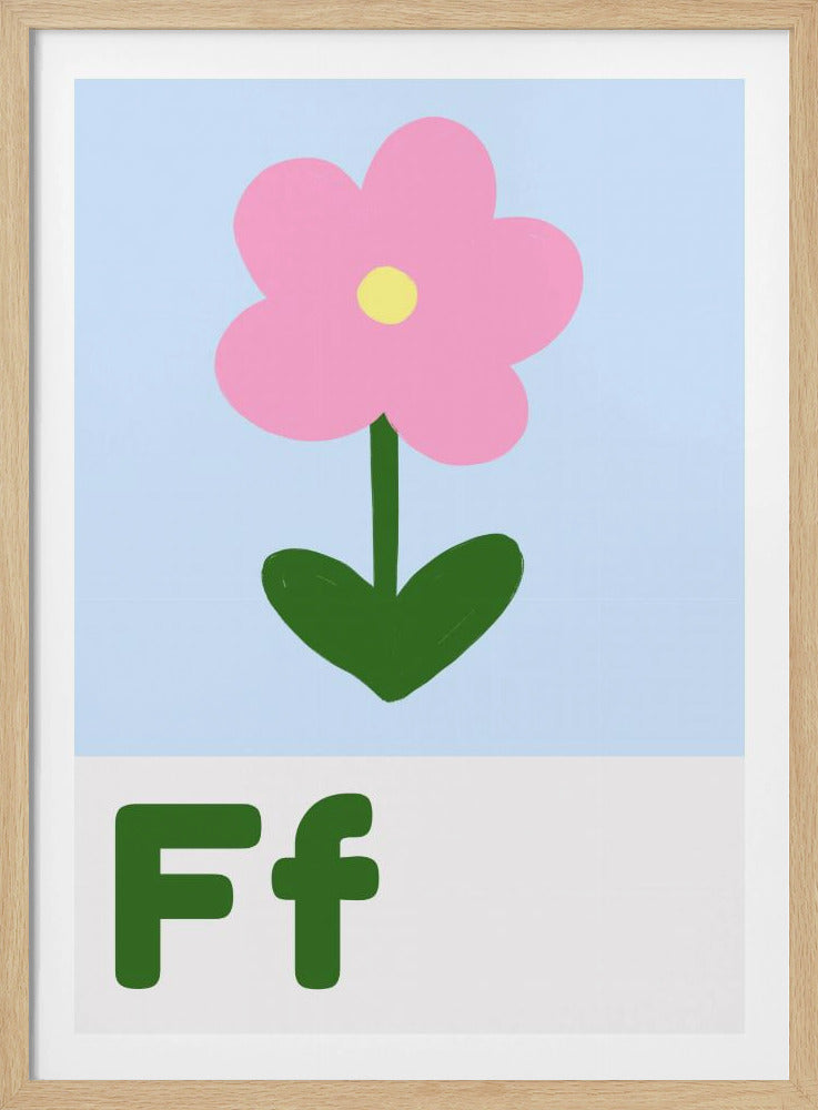 Blumenalphabet | Poster