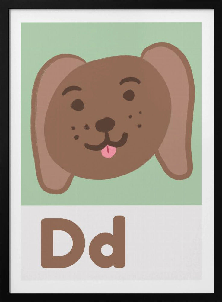 Welpen-Alphabet-Spaß | Poster