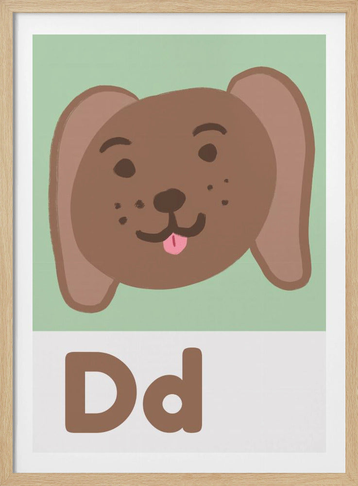 Welpen-Alphabet-Spaß | Poster
