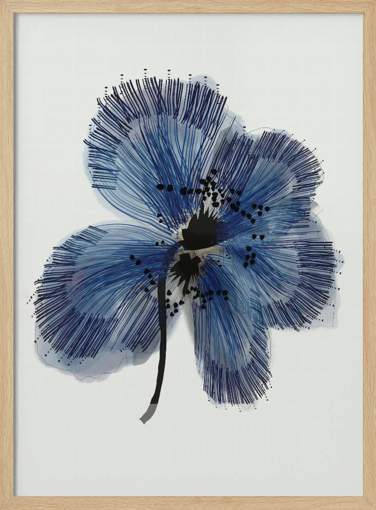 Blaue Blume 1 | Poster