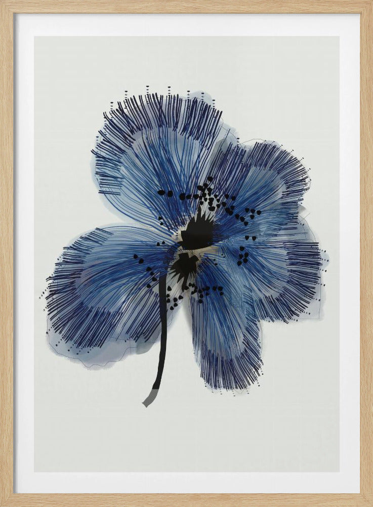 Blaue Blume 1 | Poster