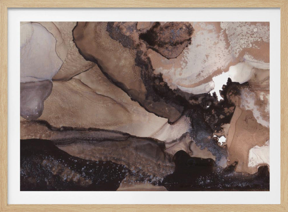 Earthly Tones Flow | Poster