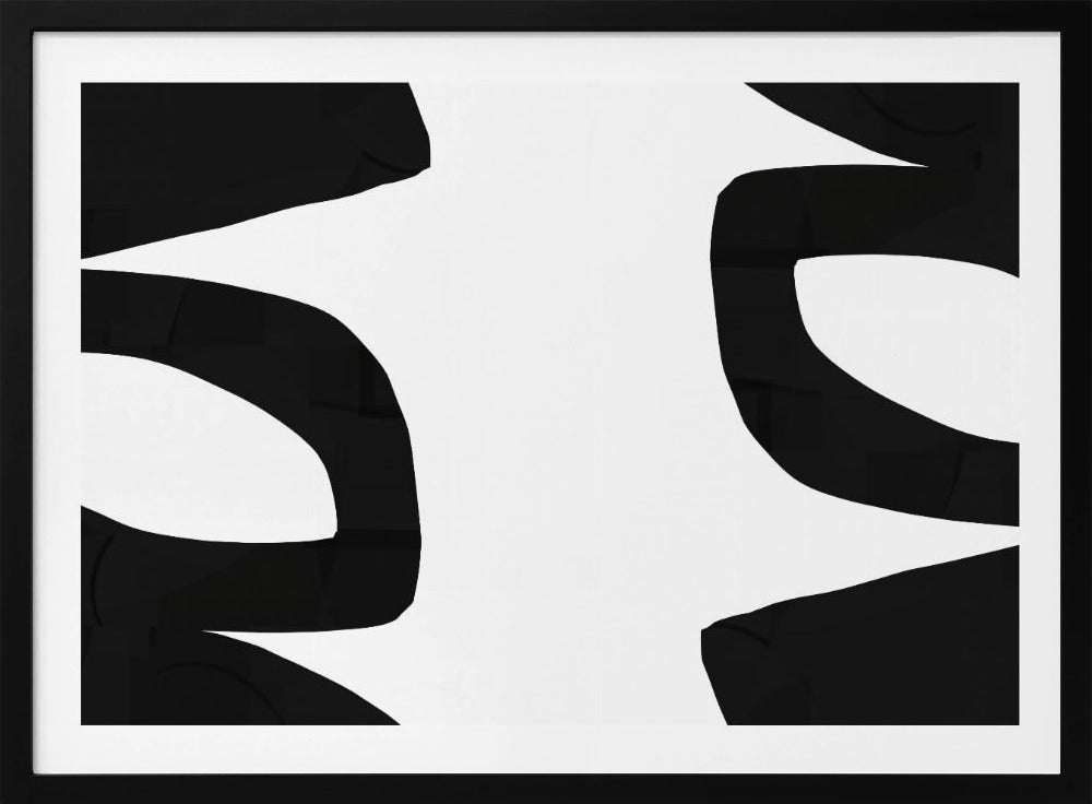 Große schwarze Formen 2 | Poster