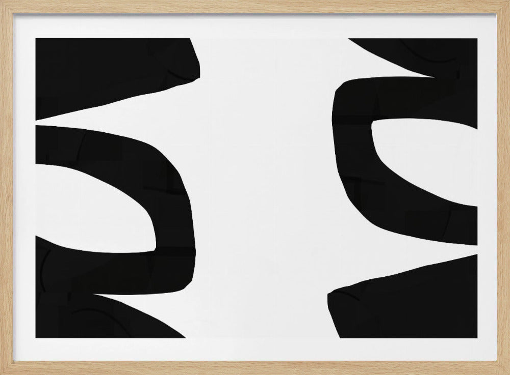 Große schwarze Formen 2 | Poster
