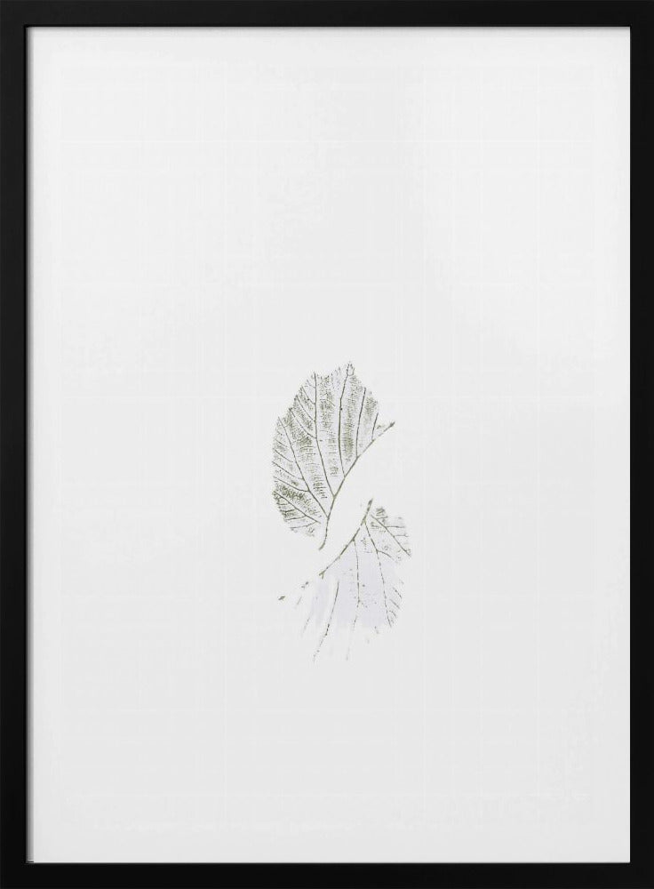 Minimale Blätter | Poster