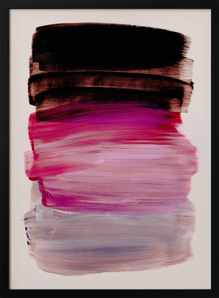 Abstrakte Pinselstriche 184 | Poster