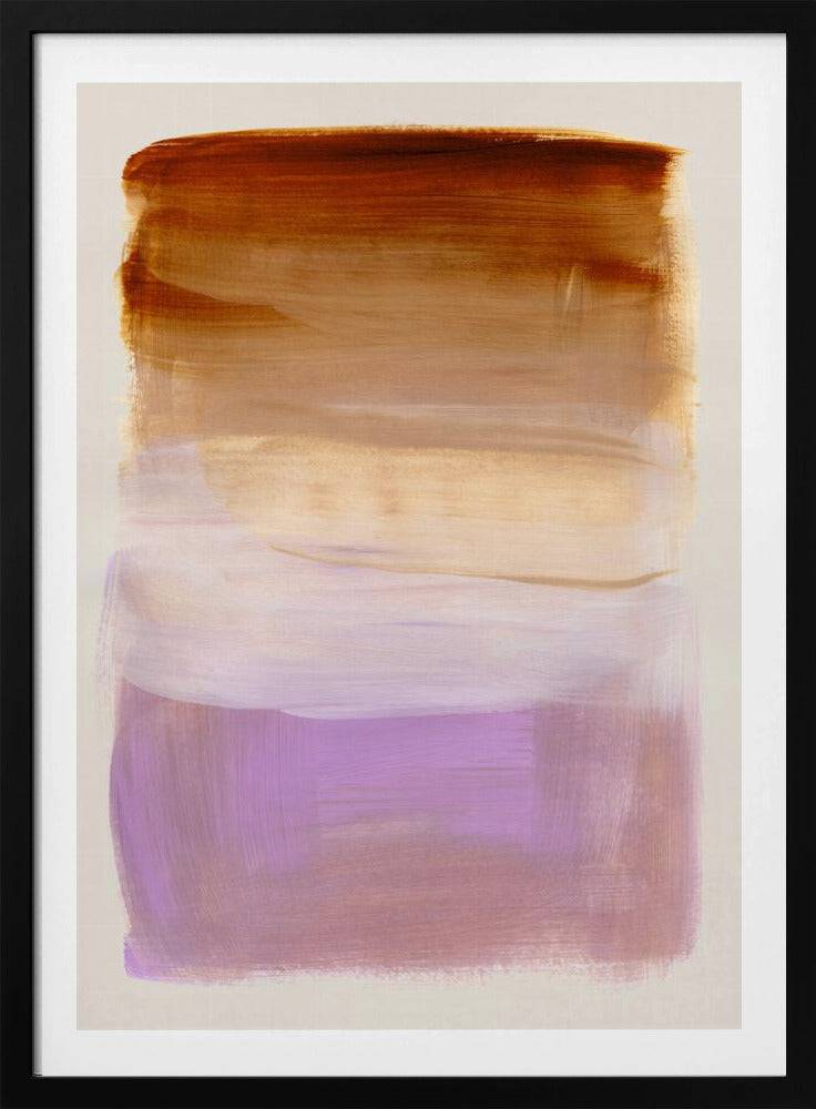 Abstract Brush Strokes 185 | Poster