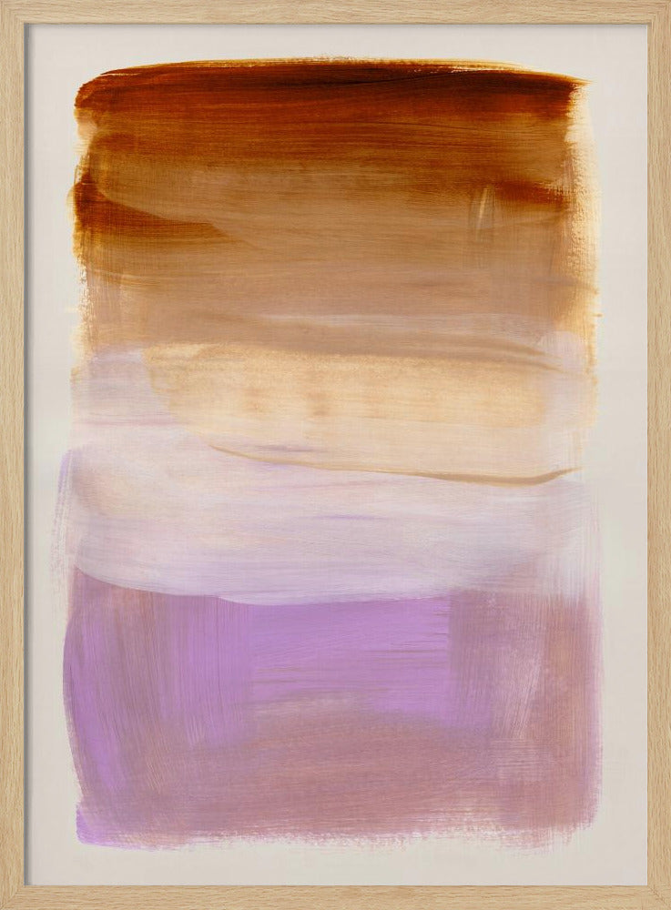 Abstract Brush Strokes 185 | Poster