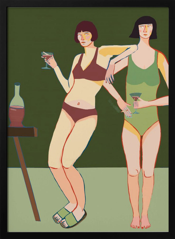 Loungin' Ladies | Poster