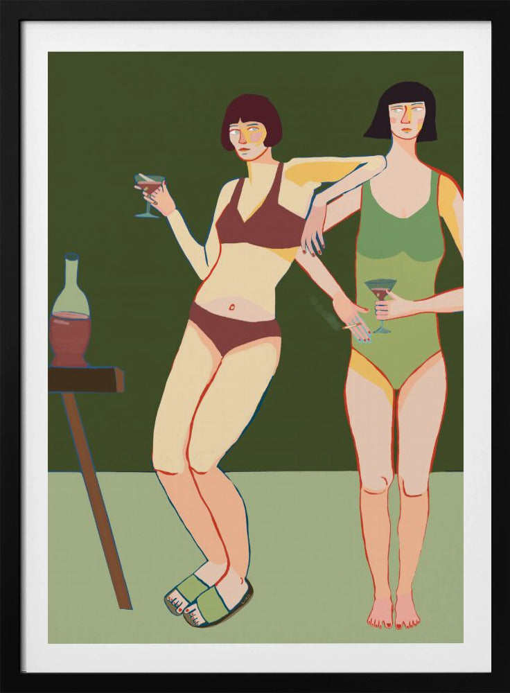 Loungin' Ladies | Poster