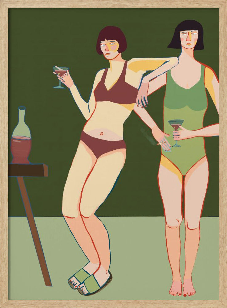 Loungin' Ladies | Poster