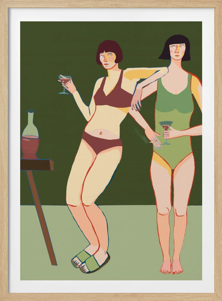 Loungin' Ladies | Poster