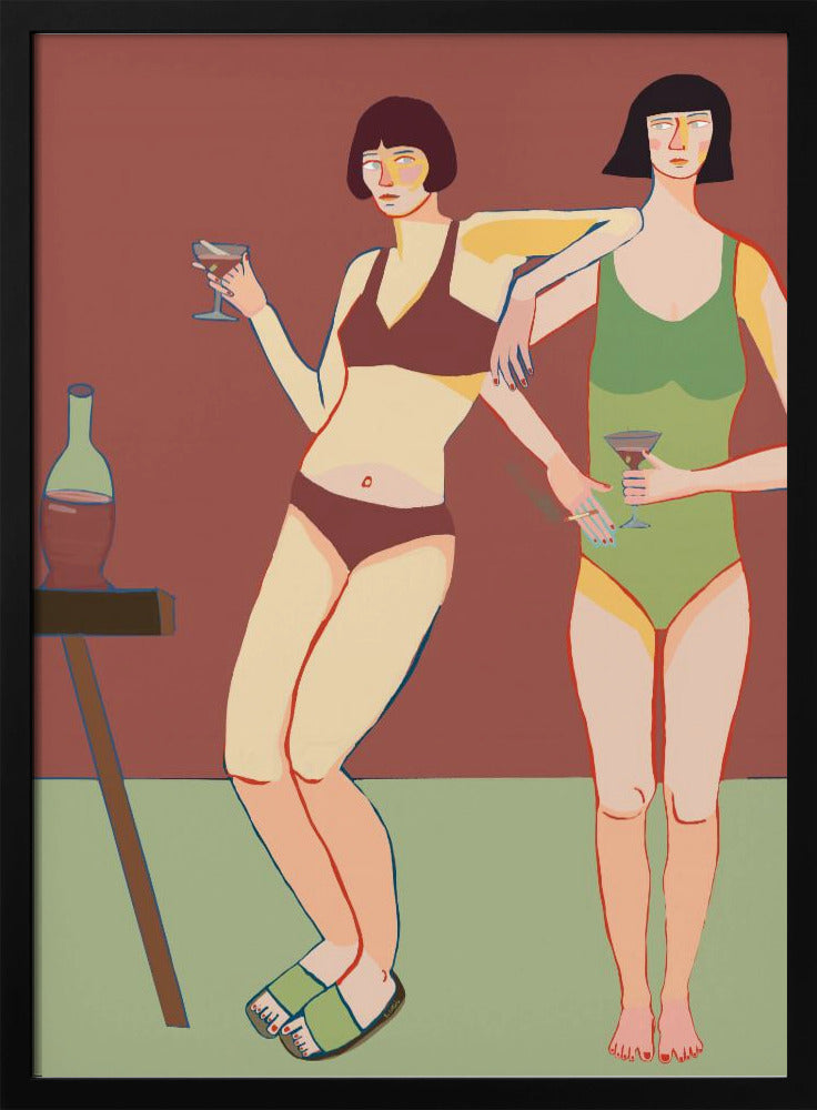 Loungin' Ladies | Poster