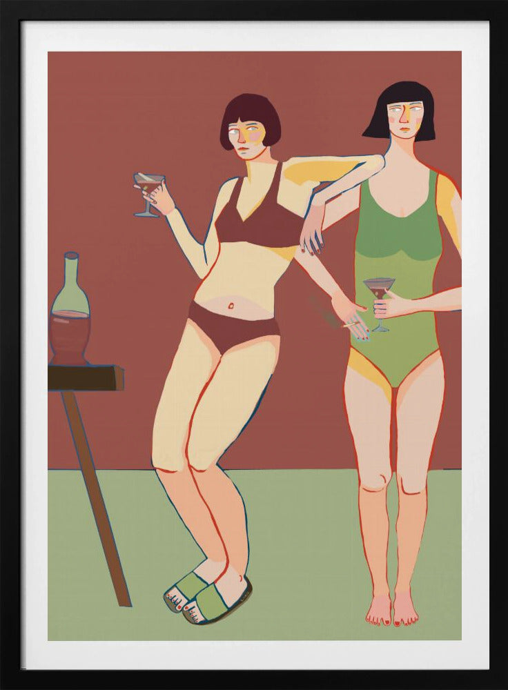 Loungin' Ladies | Poster