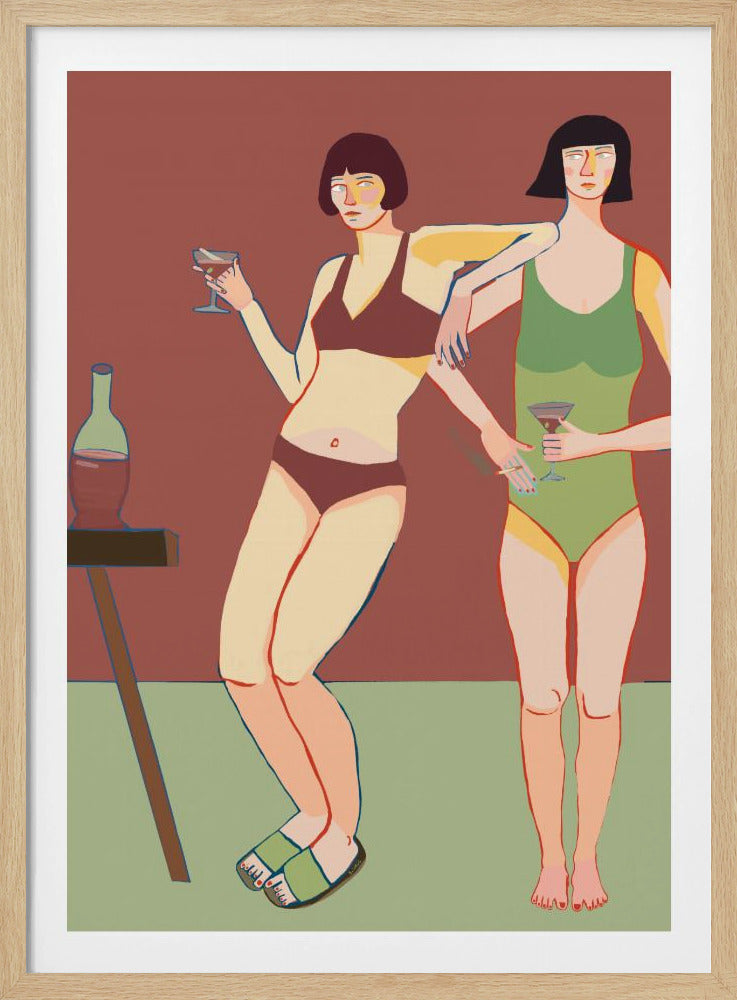 Loungin' Ladies | Poster