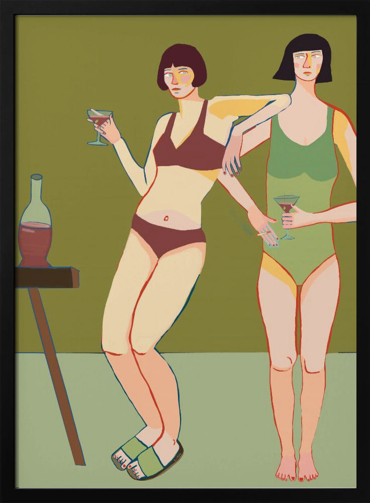 Loungin' Ladies | Poster