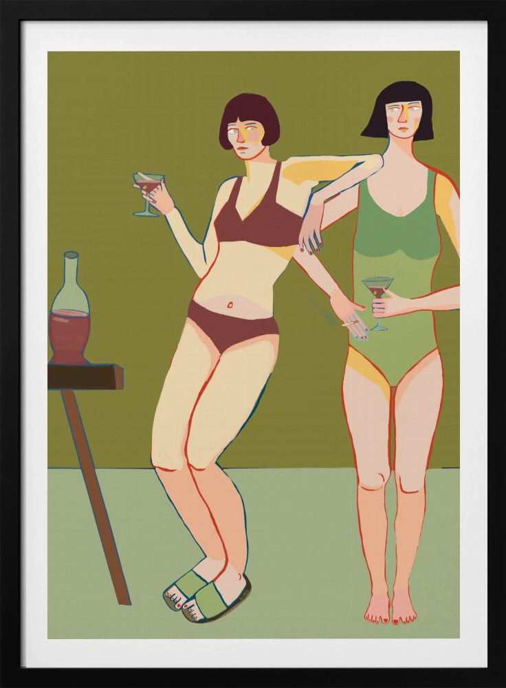 Loungin' Ladies | Poster