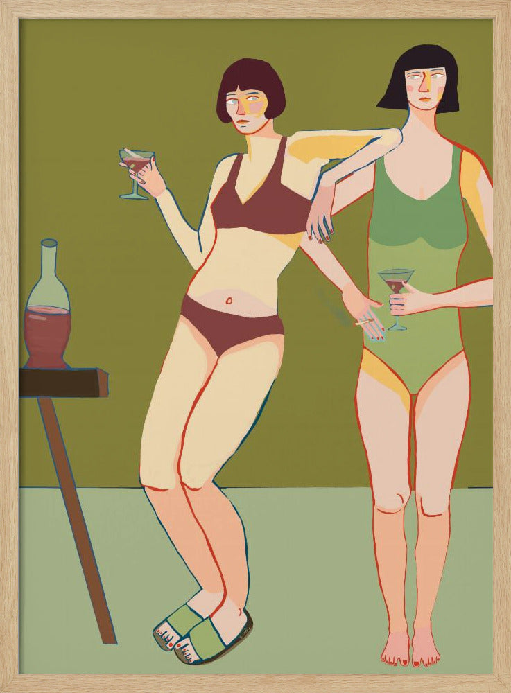 Loungin' Ladies | Poster