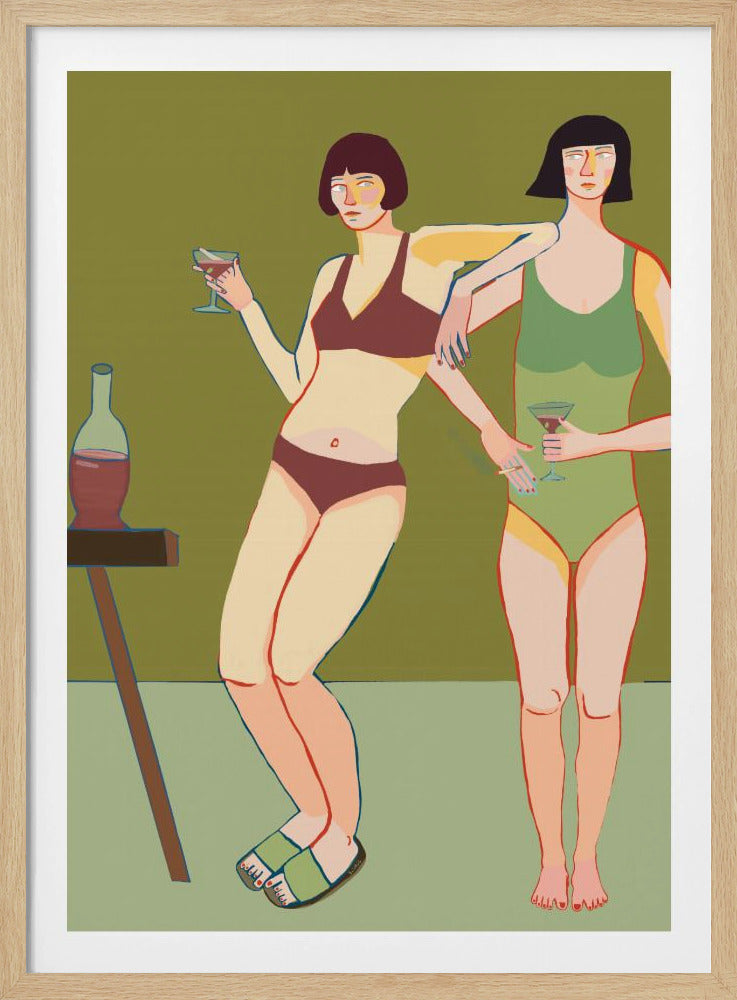 Loungin' Ladies | Poster