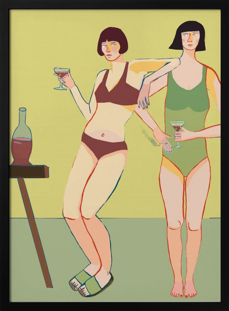 Loungin' Ladies | Poster