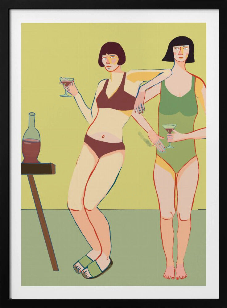 Loungin' Ladies | Poster