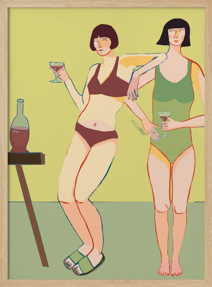 Loungin' Ladies | Poster