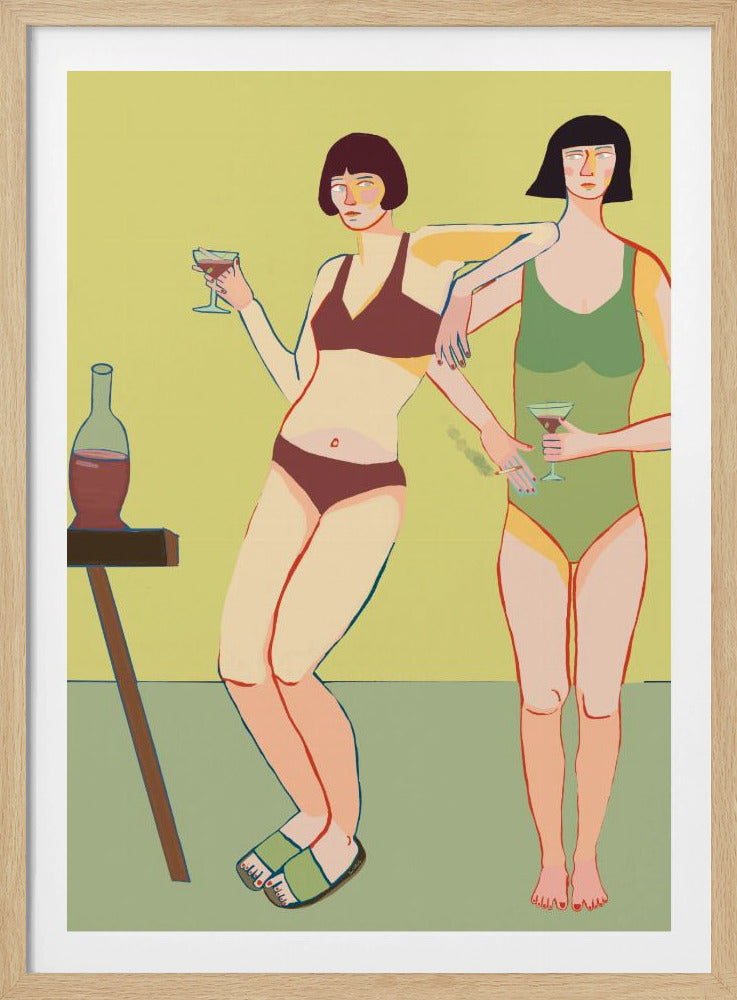 Loungin' Ladies | Poster