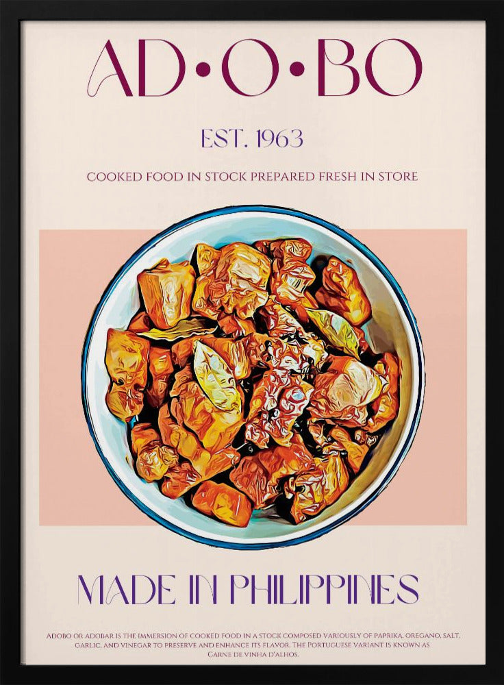 Philippinisches Adobo | Poster