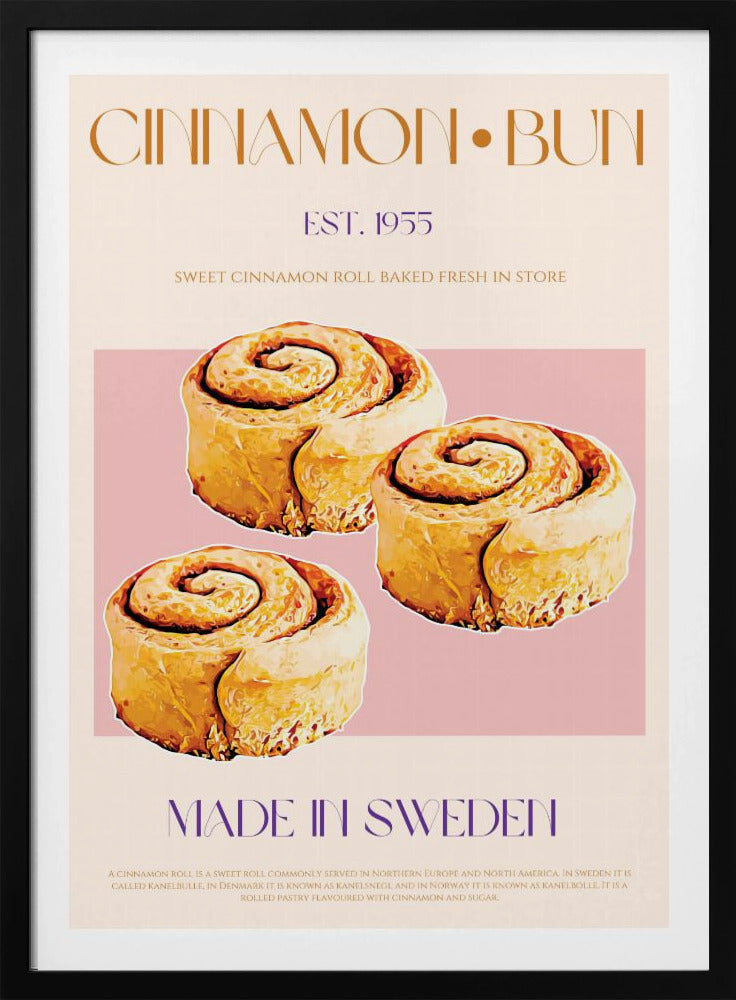Süße schwedische Köstlichkeit | Poster