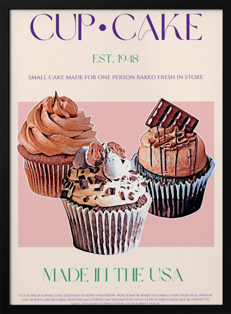Dekadente Cupcakes | Poster