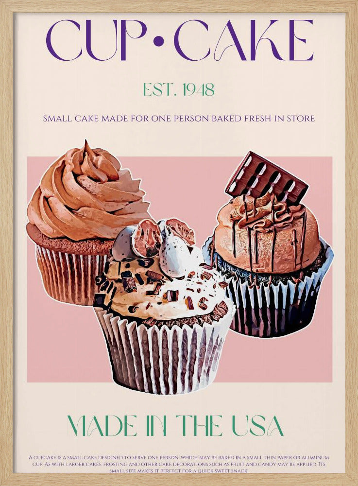 Dekadente Cupcakes | Poster
