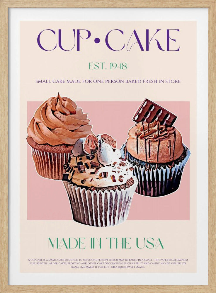 Dekadente Cupcakes | Poster