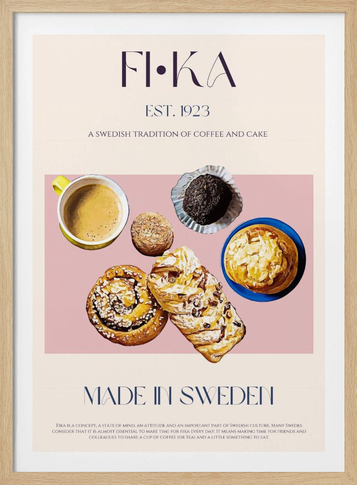 Schwedische Kaffeepause | Poster