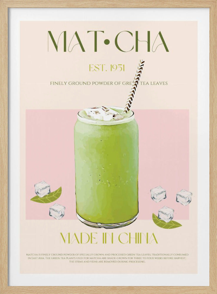 Chilled Matcha Drink | Poster