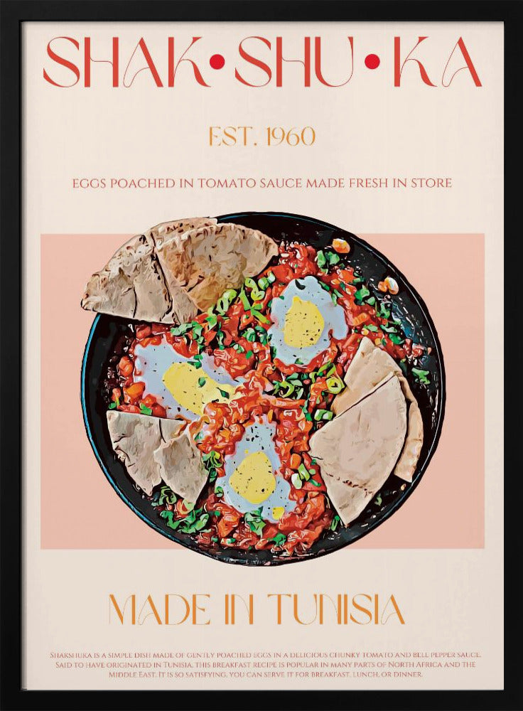 Tunesisches Shakshuka | Poster