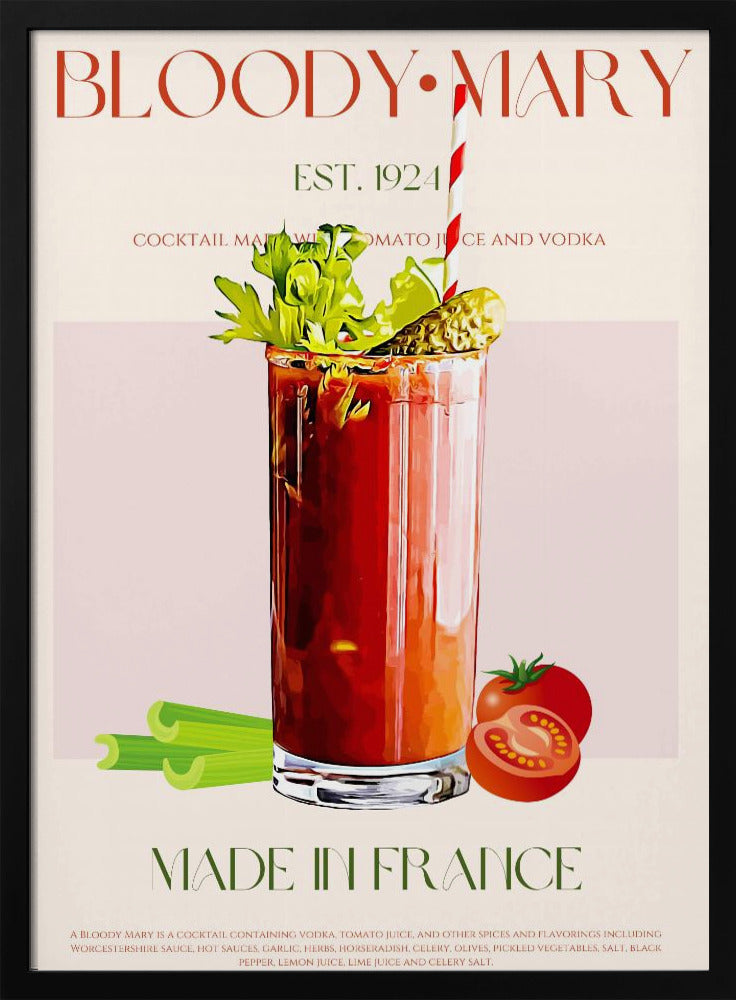 Klassischer Cocktailgenuss | Poster