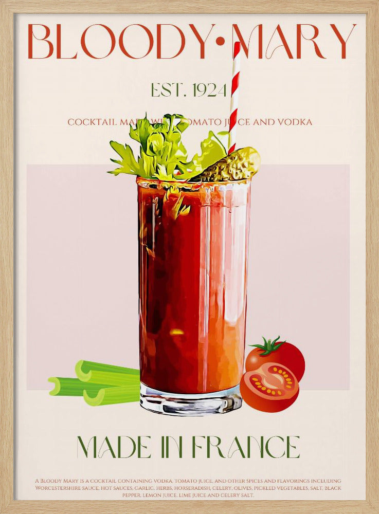 Klassischer Cocktailgenuss | Poster