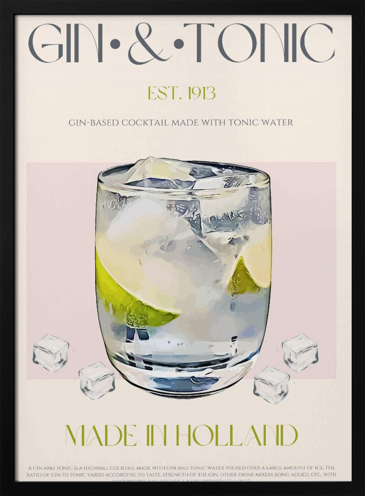 Erfrischende Eleganz | Poster
