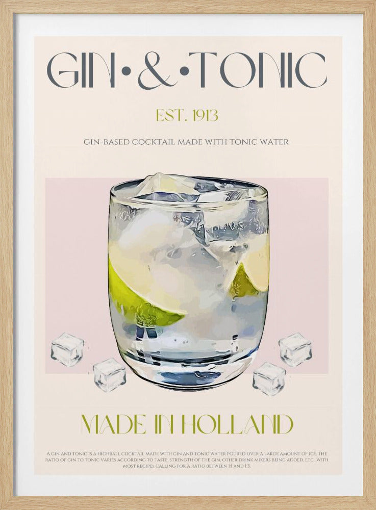 Erfrischende Eleganz | Poster
