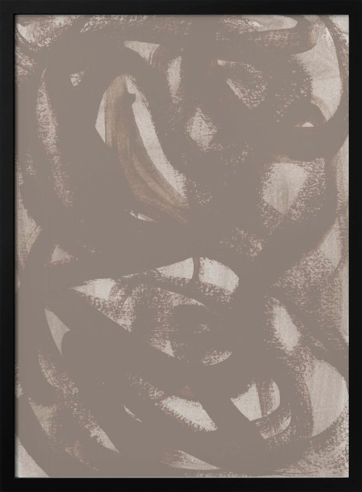Abstract Brush Strokes 176X | Poster