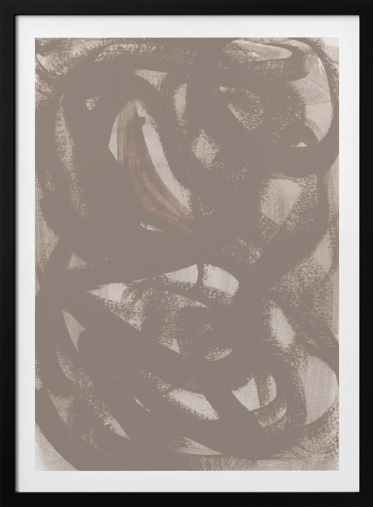 Abstract Brush Strokes 176X | Poster