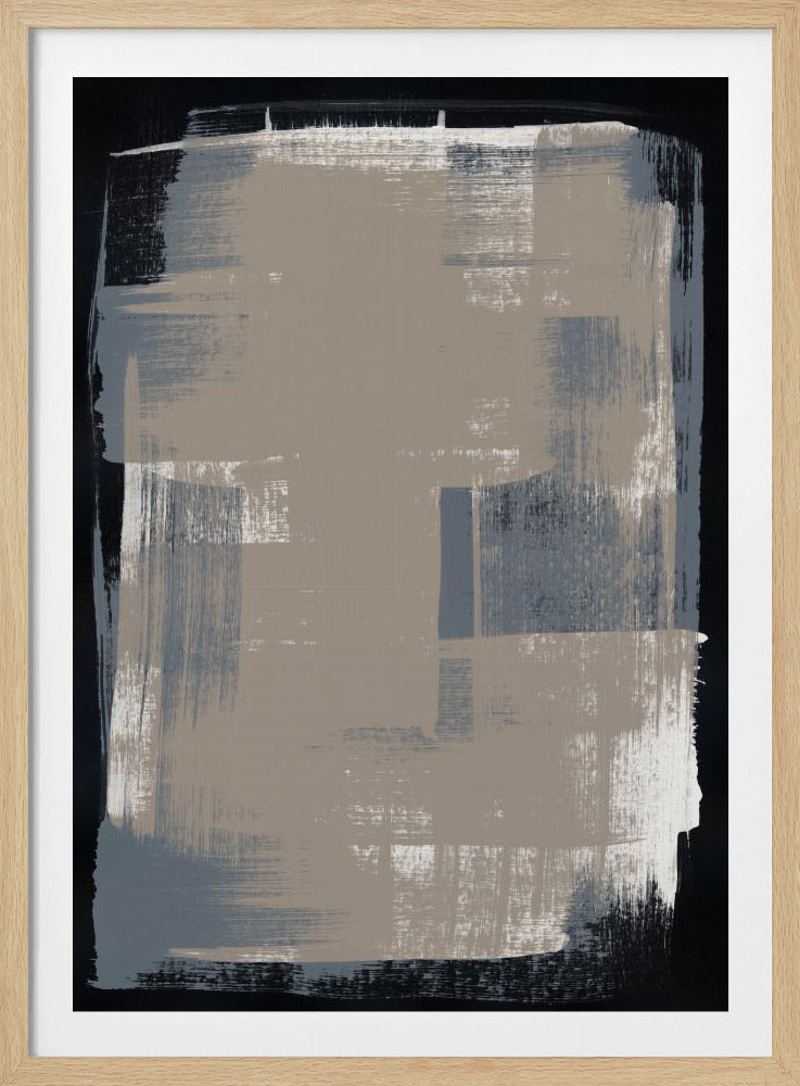Abstract Brush Strokes 180X | Poster