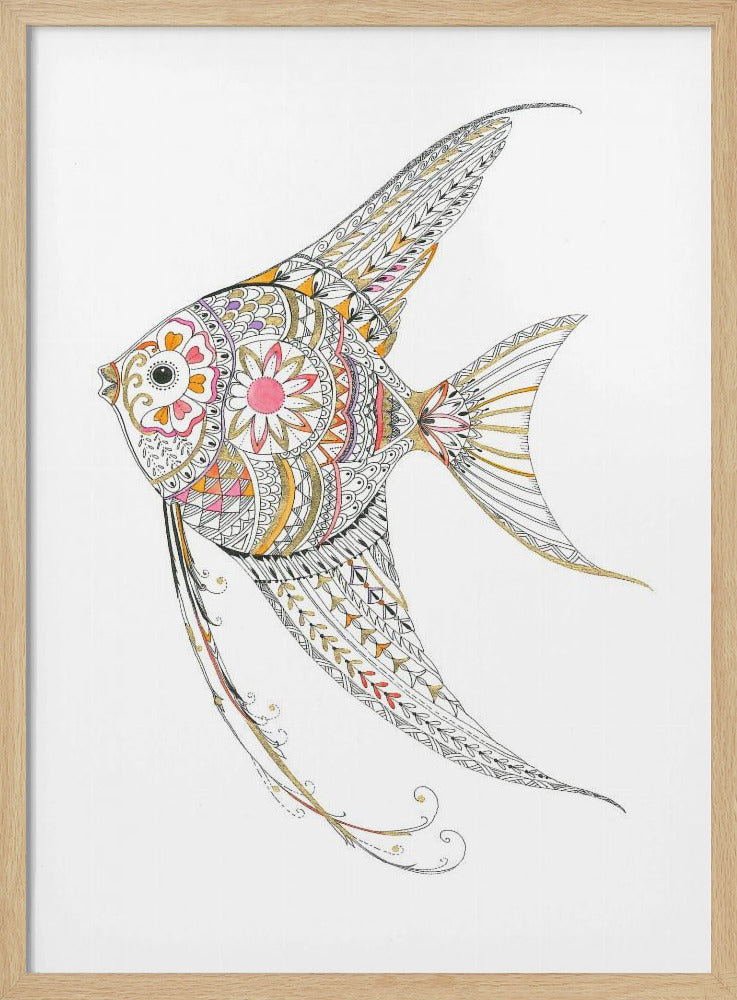 Angel Fish Delicate Tints | Poster