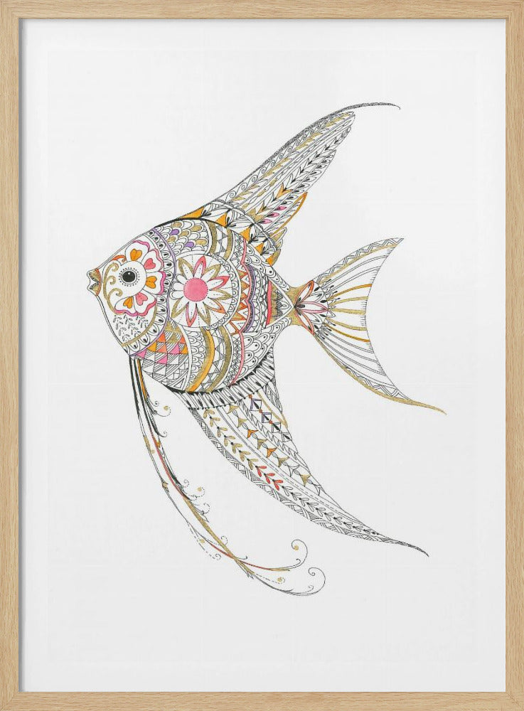 Angel Fish Delicate Tints | Poster