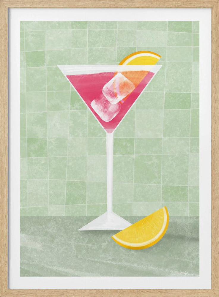 Pink coctail | Poster