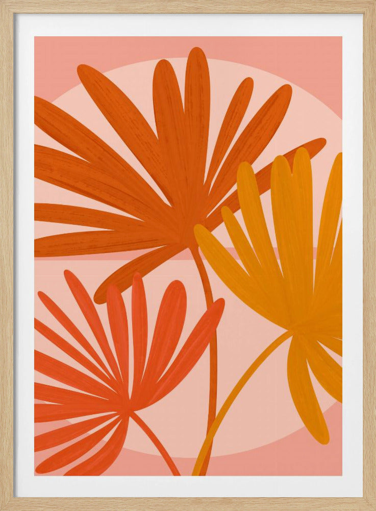 Herbstpalmen | Poster