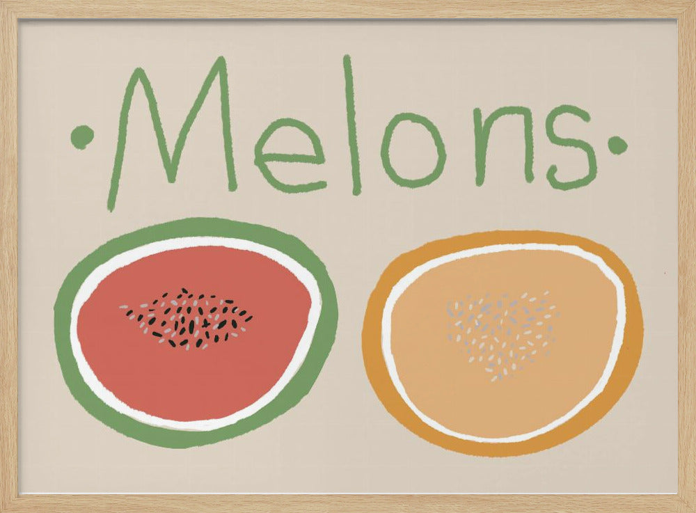 Melonen | Poster